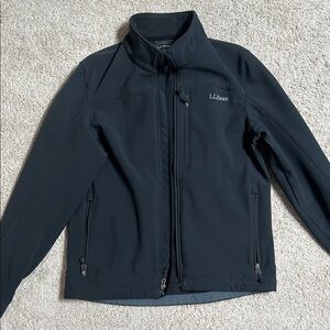 L.L. Bean Men's Black Softshell Jacket